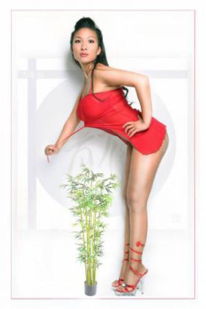 asiatische striptänzerin